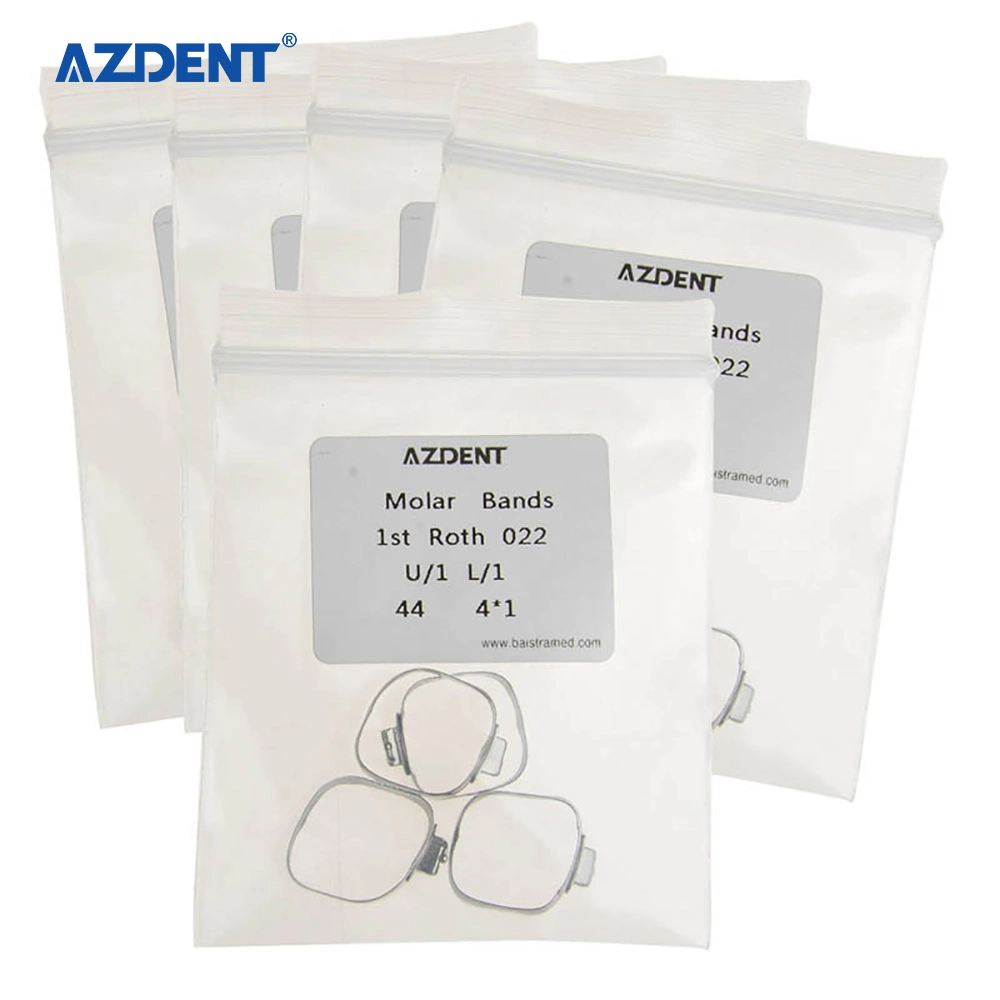 1st Roth 0.022 U1l1 44# Dental Orthodontic Molar Bands