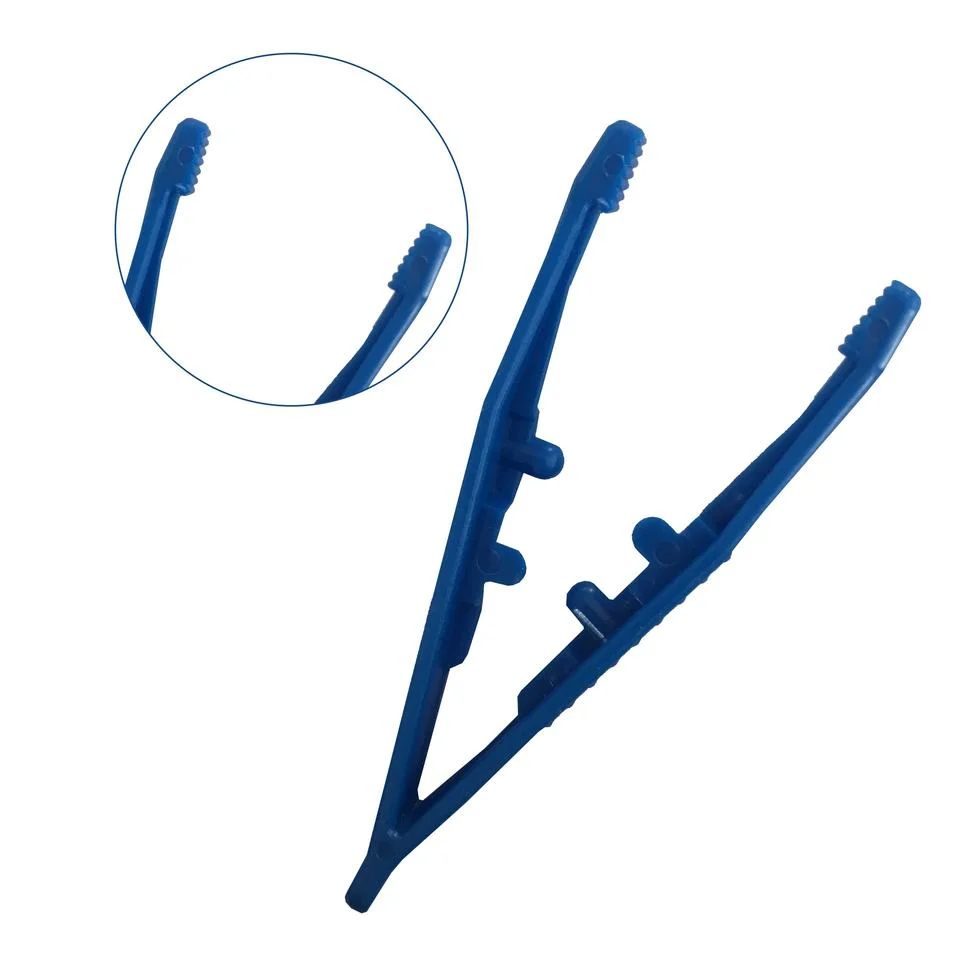 Sterile or Non-Sterile Disposable Medical Surgical Plastic Tweezers