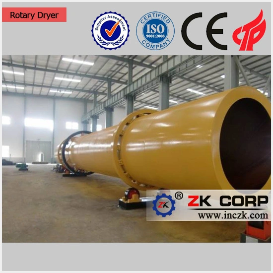 Wet Silica Sand Rotary Dryer From Mature Manufacturer